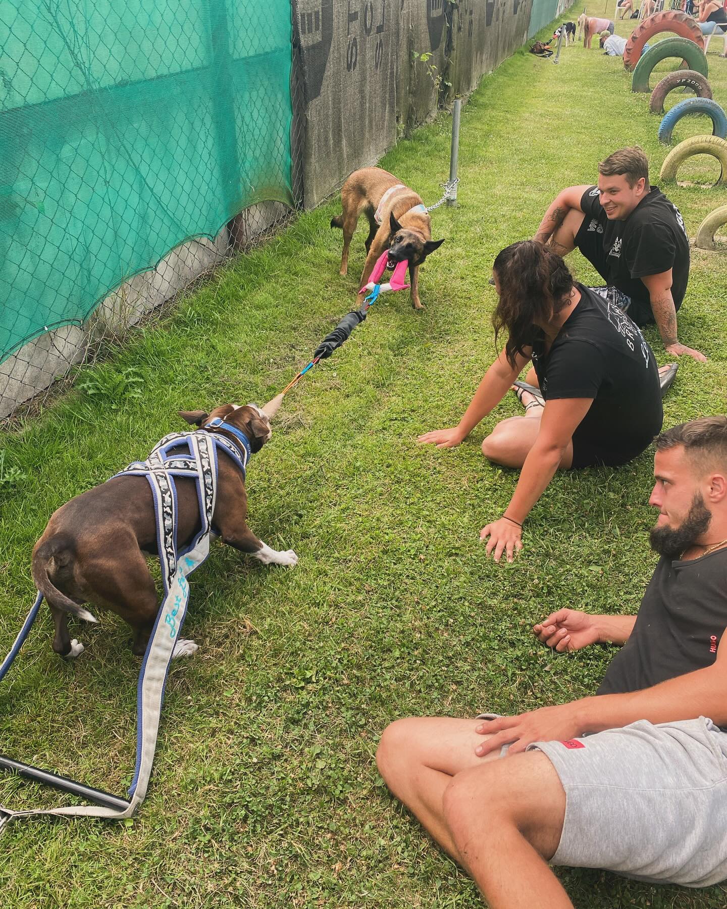TOW - tug of war - Tady vydrželi 20min oba a vyhráli BEST TIME !